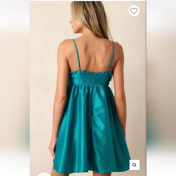 Aakaa NWTs Lifetime Celebrations Teal Dress - Picture 5 of 6